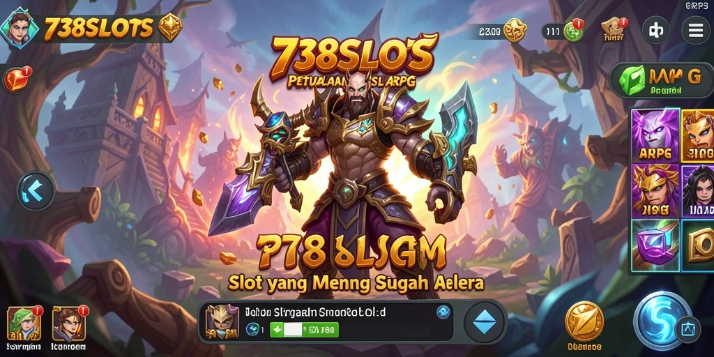 Tampilan gameplay 738SLOTS yang menegangkan dan mengasyikkan.