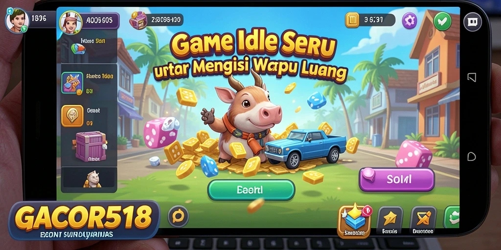 Tampilan gameplay GACOR518 yang menarik dan interaktif.