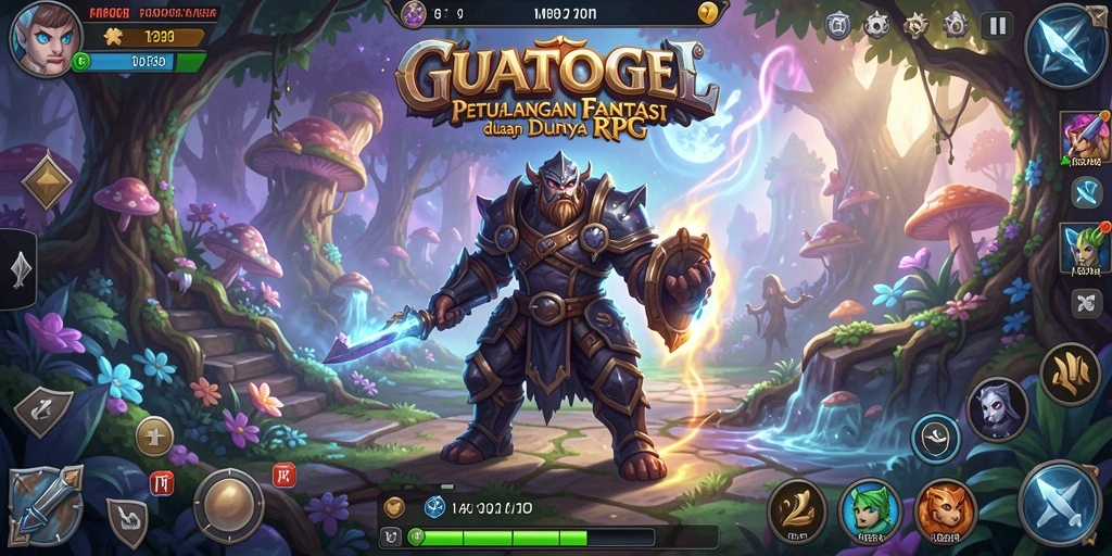 Tampilan menarik dari gameplay RPG GUATOGEL