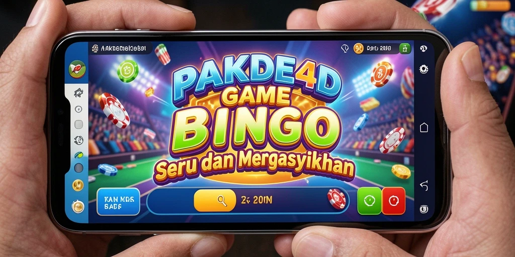Tampilan gameplay menarik dari PAKDE4D dengan suasana Bingo yang asyik.
