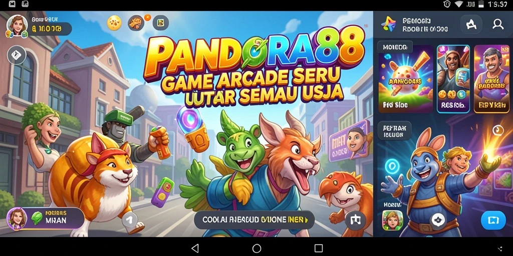 Tampilan gameplay seru PANDORA88 dengan tantangan menarik.