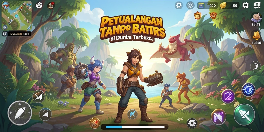 Tampilan menakjubkan dari gameplay Open World SLOST8808.