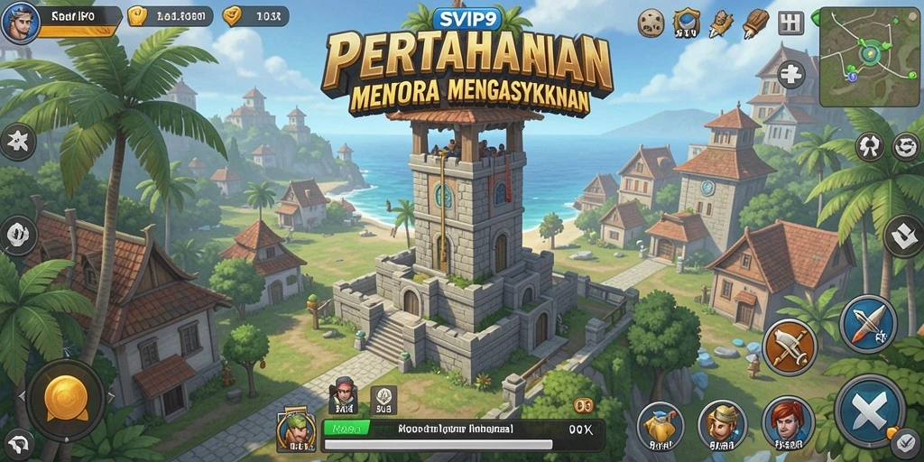 Tampilan gameplay SVIP9 yang menegangkan dan strategis.