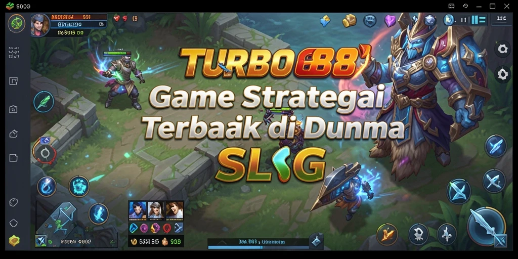 Tampilan gameplay TURBO88 yang penuh strategi dan aksi.