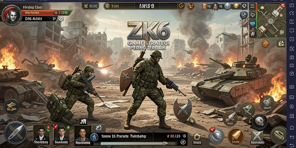 Gameplay seru dan mendebarkan di ZK6